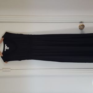 Max Studio Sleeveless Black Maxi Dress